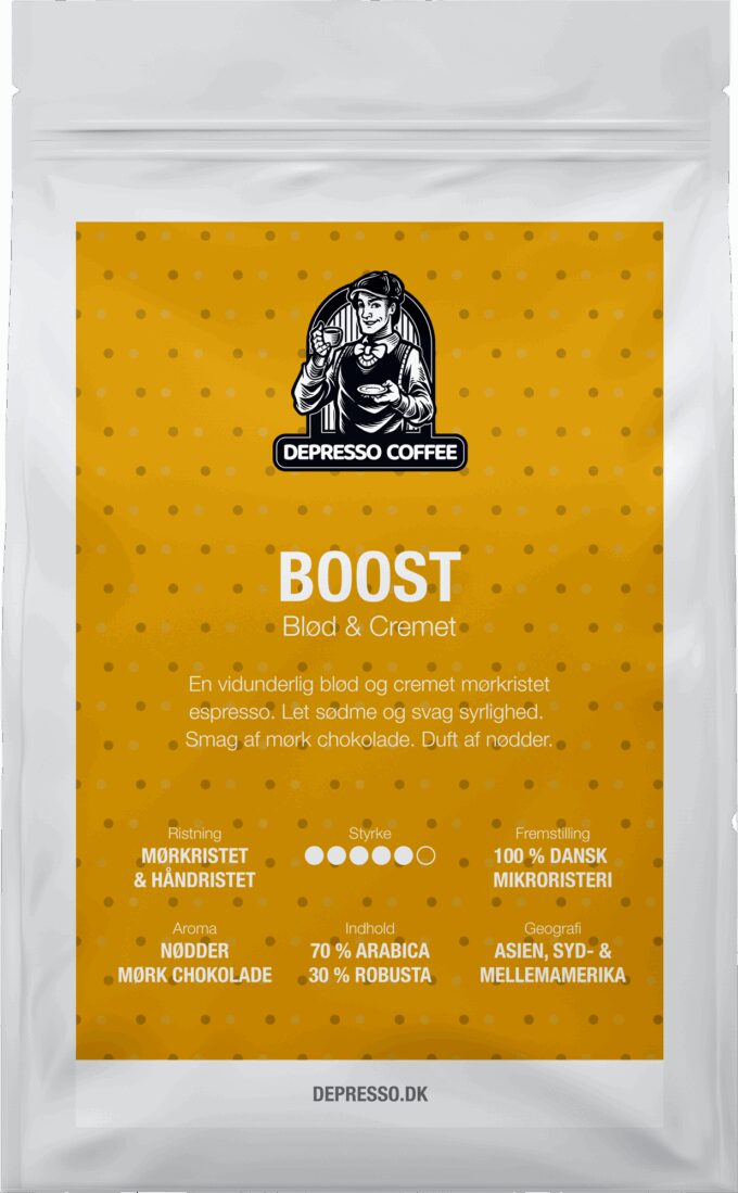 Boost Kaffebønner - Fantastisk Tilbud til 99,00 DKK!