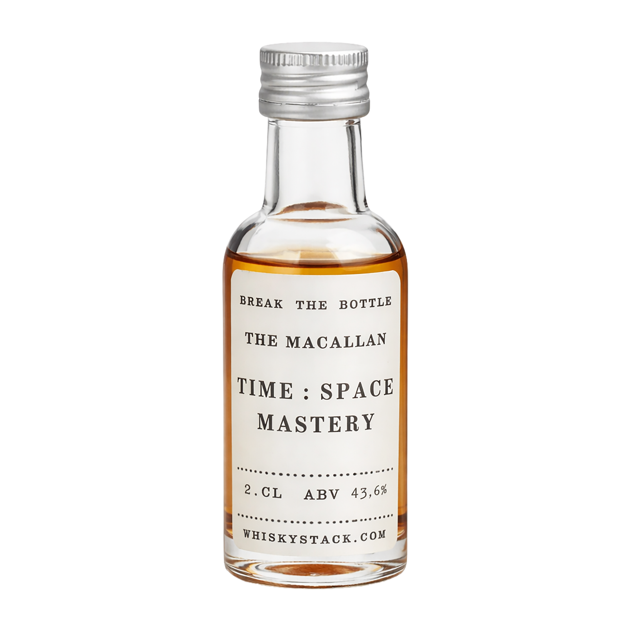 Macallan Time: Space Mastery - 2 cl. Smageflaske til Whisky