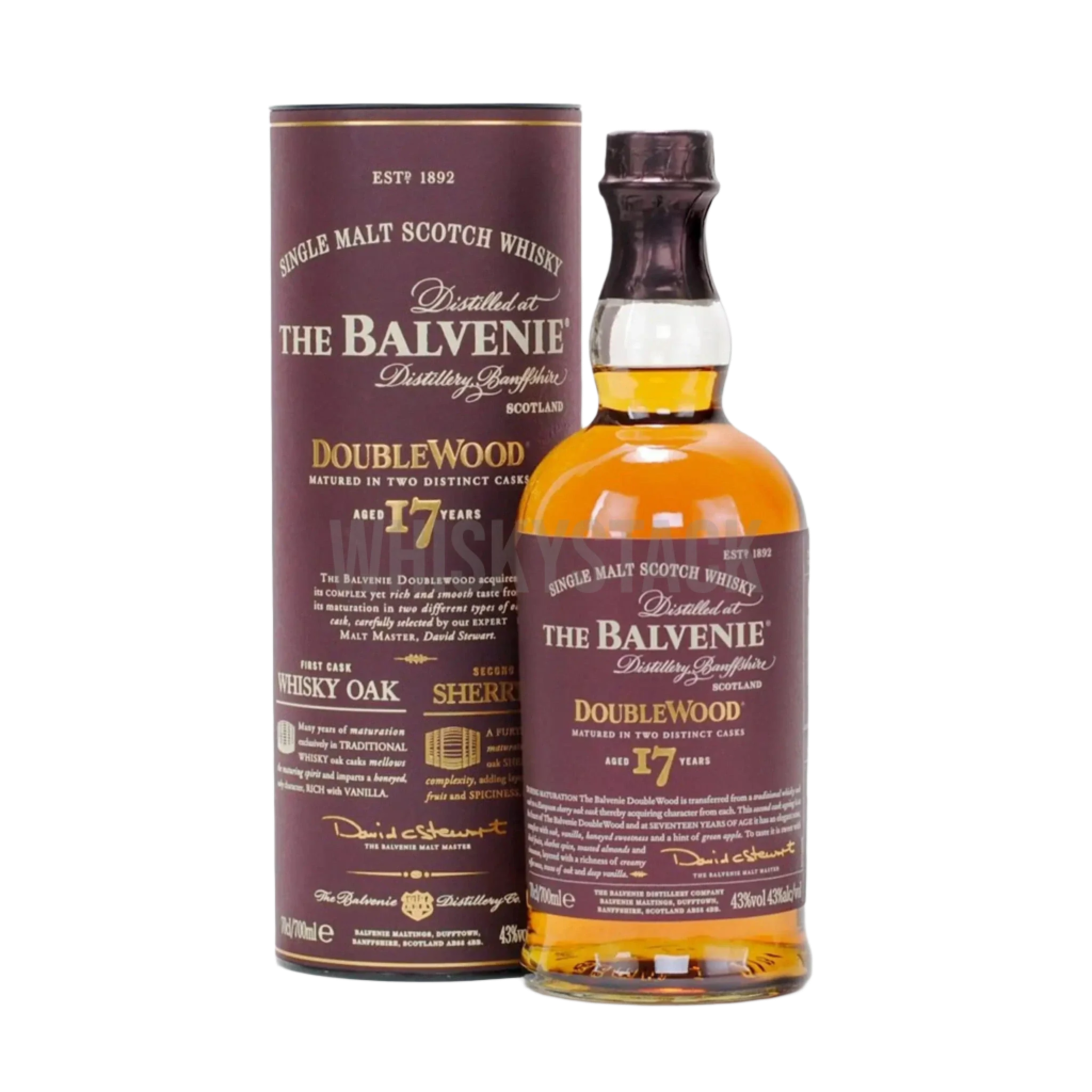 Balvenie 17 Years Old Double Wood En Mesterlig Single Malt Whisky