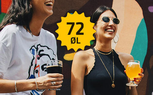 Den store fredagsbar - 72 specialøl til fantastisk pris!