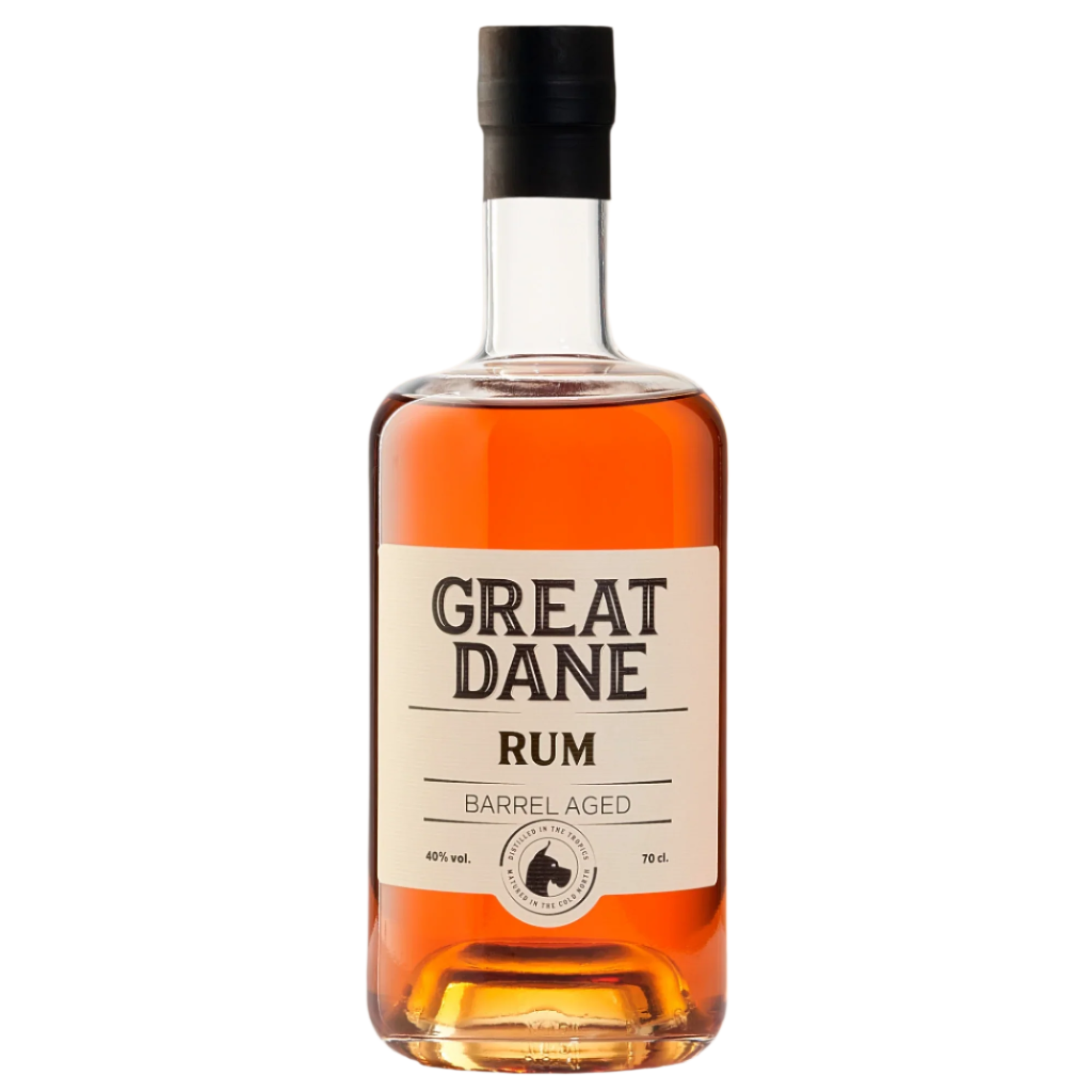 Great Dane Rum (70cl) - Klassisk karibisk rom til salg!