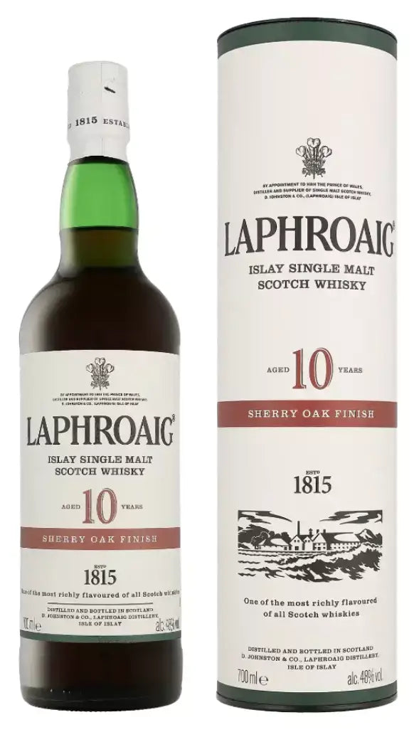 Laphroaig 10 YO Sherry Cask Finish En Intens og Uforglemmelig Whiskyoplevelse