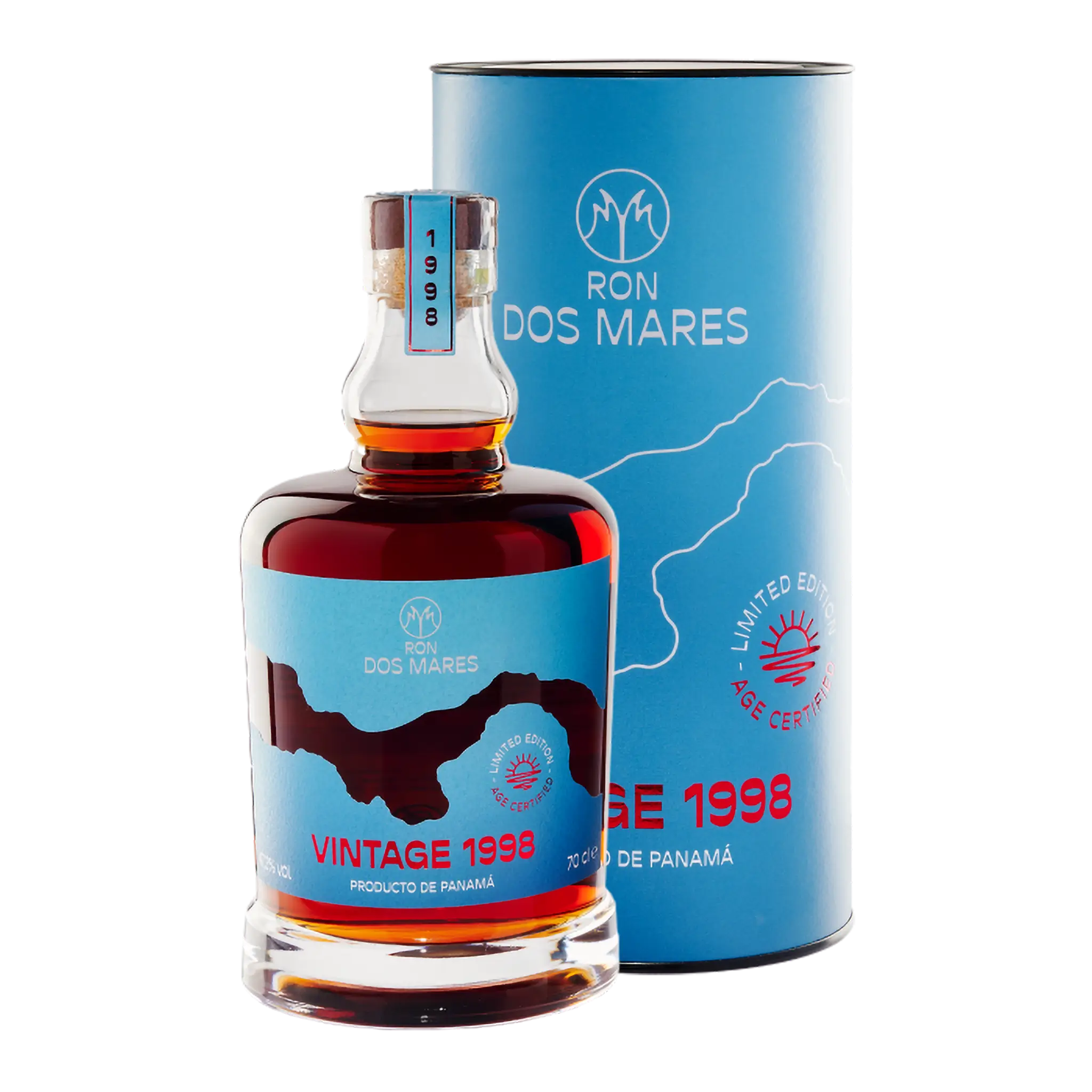 Ron Dos Mares Vintage 1998 Vintage Limited Edition 26 Ã…r Panama Rom