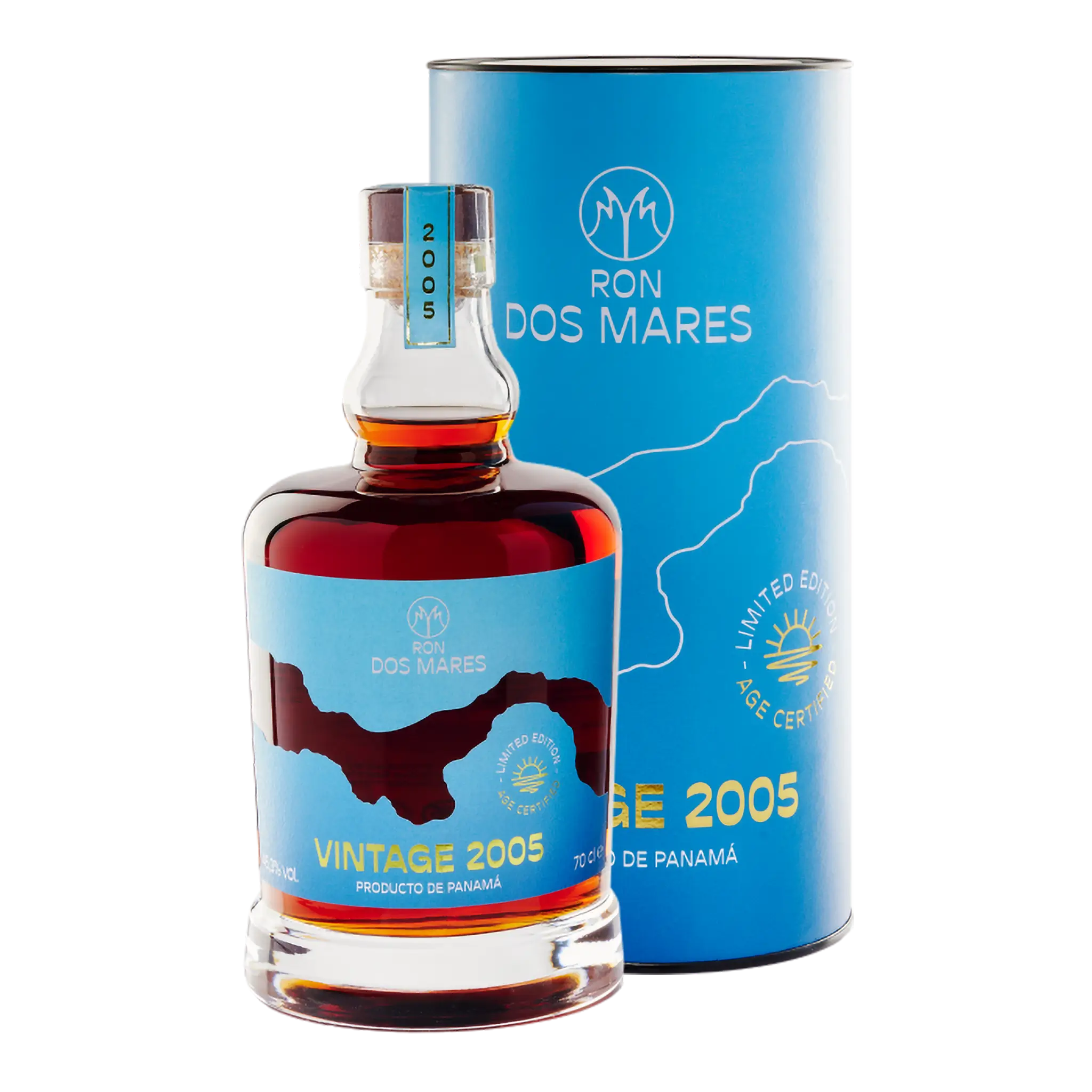 Ron Dos Mares Vintage 2005 Vintage Limited Edition 19 Ã…r Panama Rom