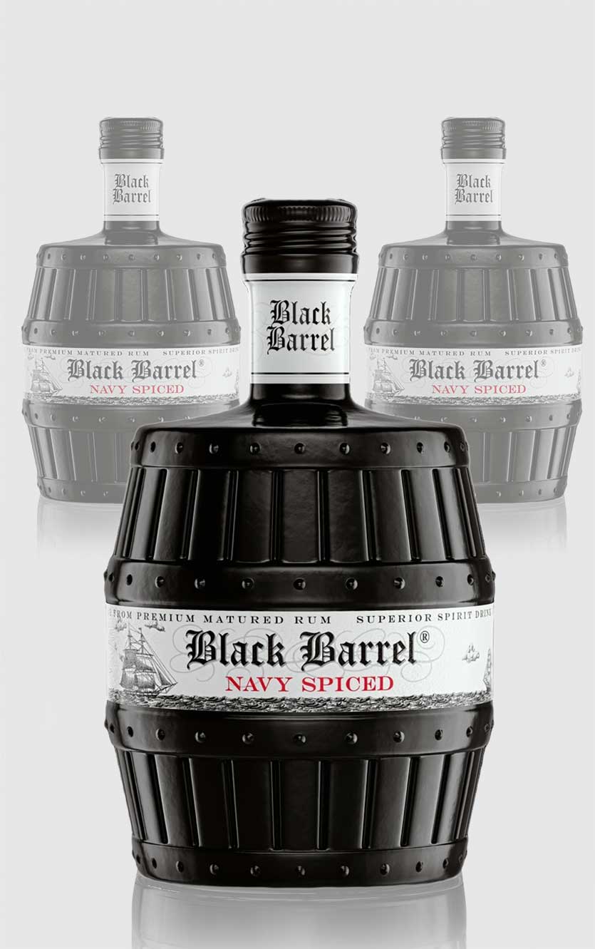 A.H. Riise Black Barrel Spiced Navy