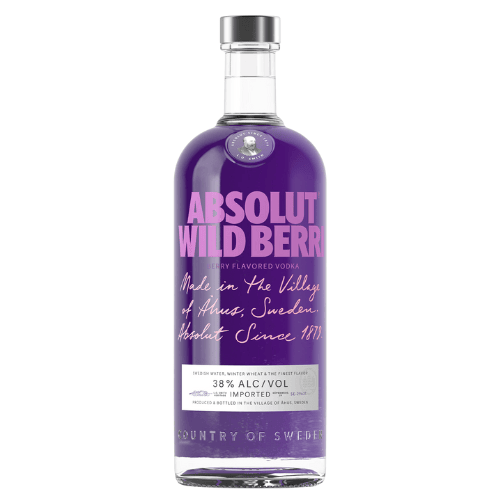 Absolut Wildberry Vodka 1L