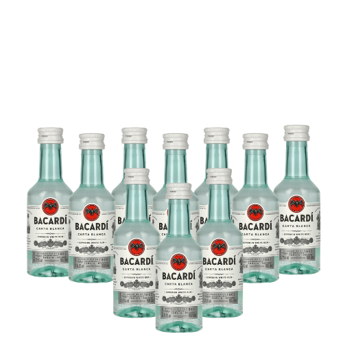 Bacardi Carta Blanca, 10 x 5cl