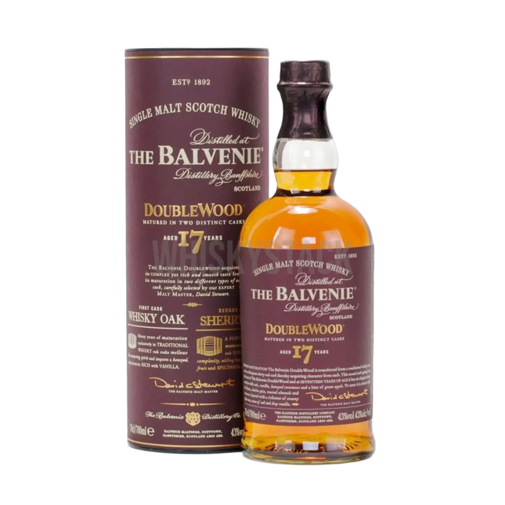 Balvenie 17 Years Old Double Wood En Mesterlig Single Malt Whisky