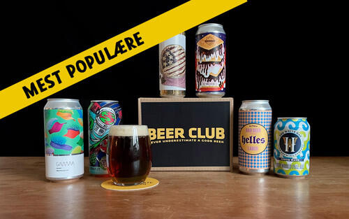 Ølklub – 6 blandede øl til kun 299 DKK!
