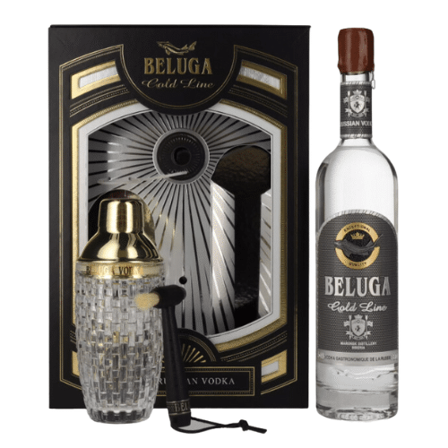 Beluga Gold Line Vodka i Gaveæske m. Shaker
