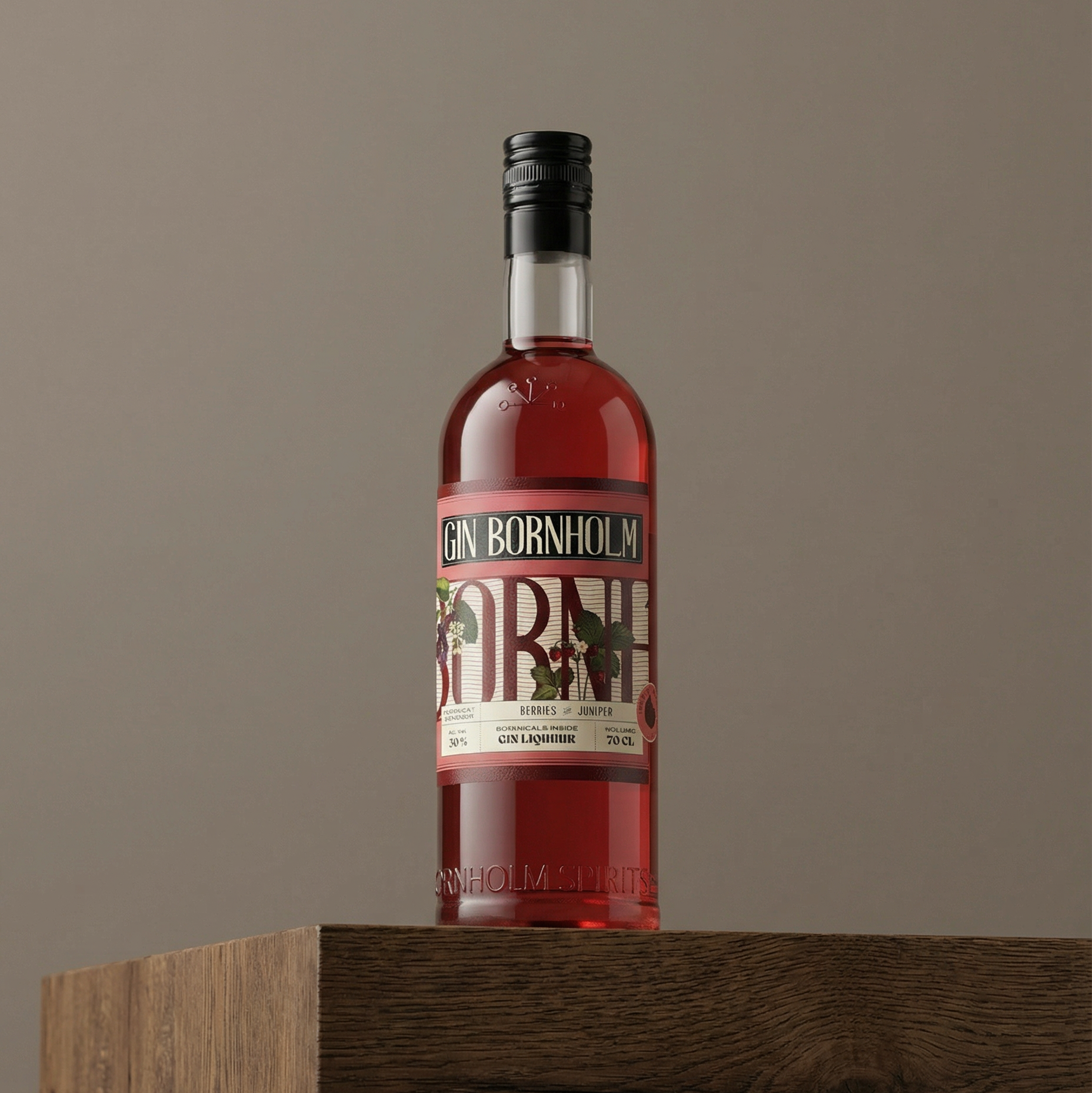 Berries 30% - Gin Bornholm Likør - 70 cl