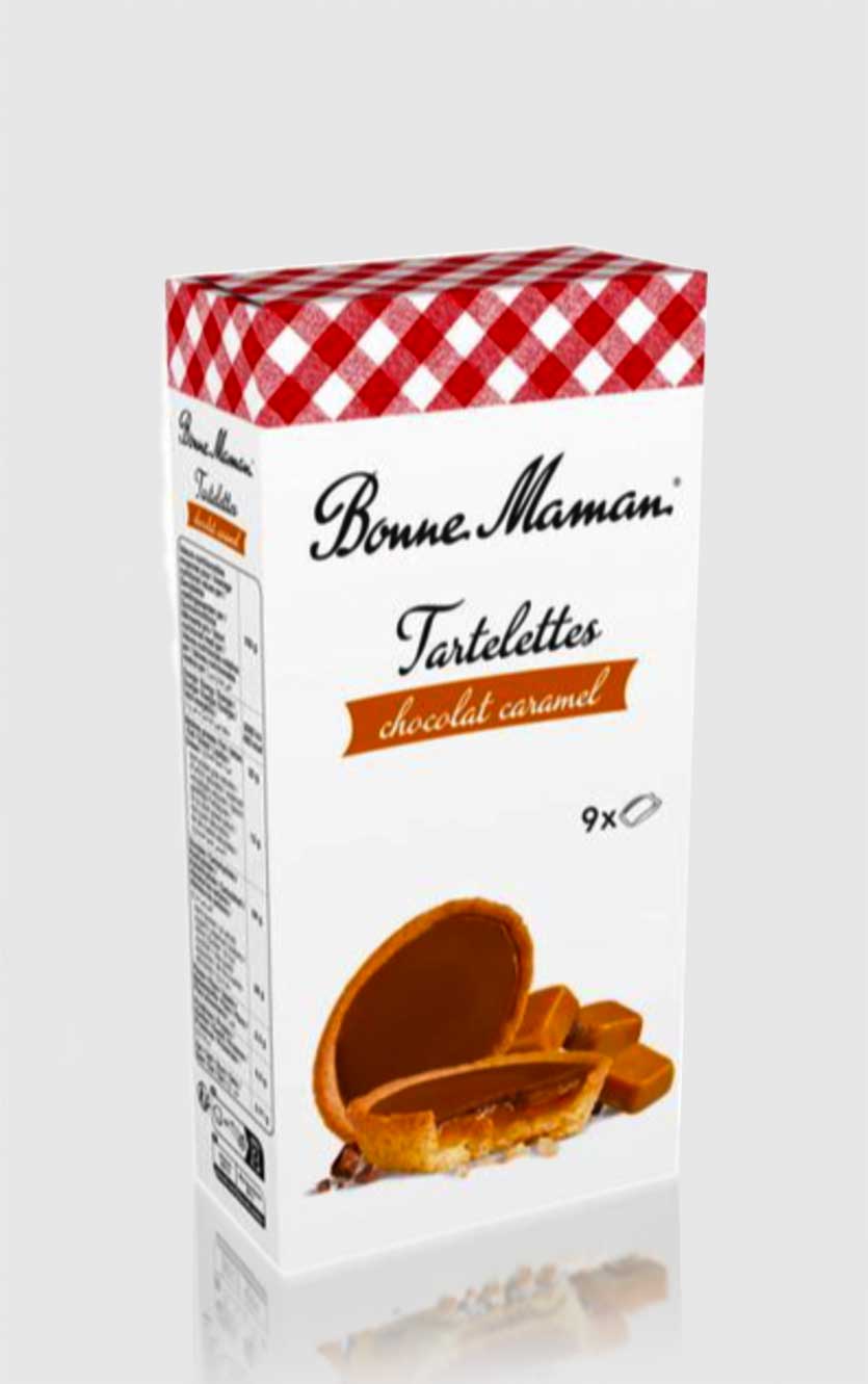 Bonne Maman Choco Caramel Tartlet