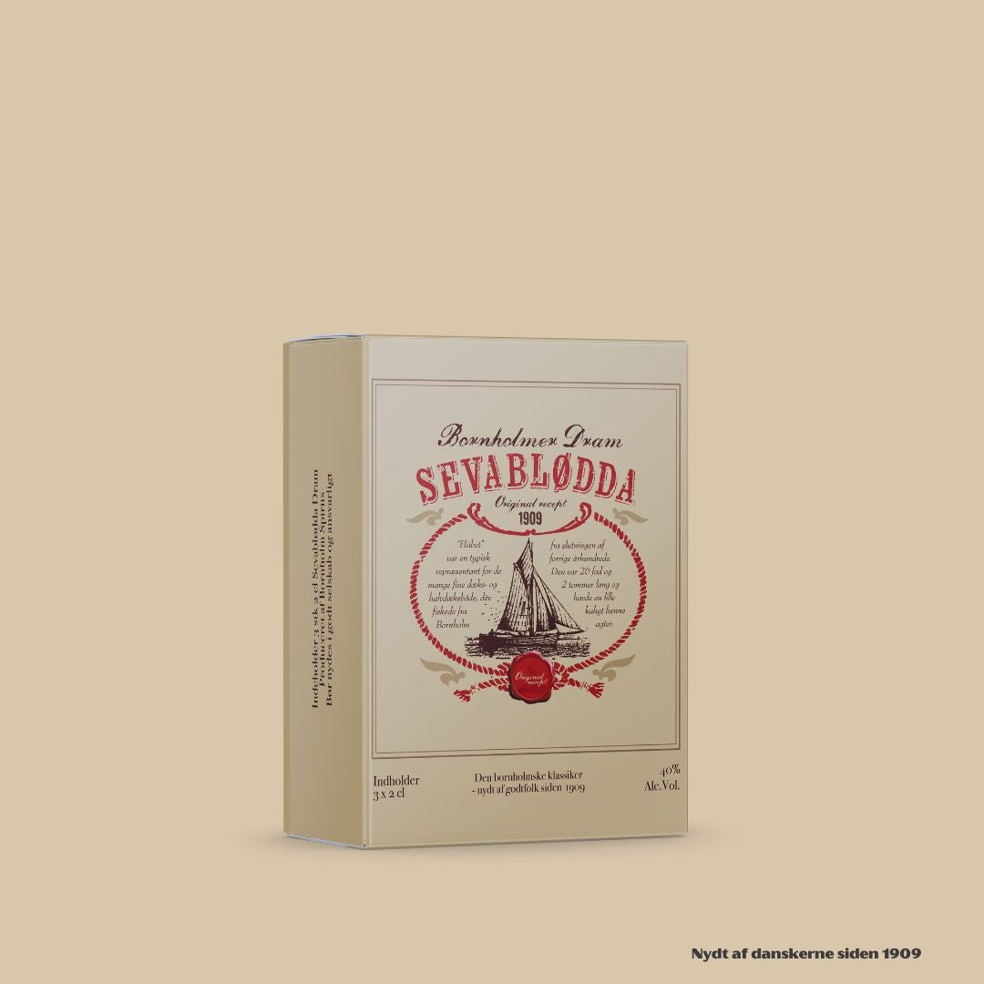 Bornholmer Dram SevaBlødda 3-pak 40% - 3x2cl på tilbud!