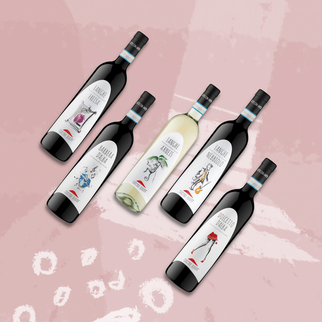 Cascina Albano Vin Smagekasse - Oplev Piemonte!