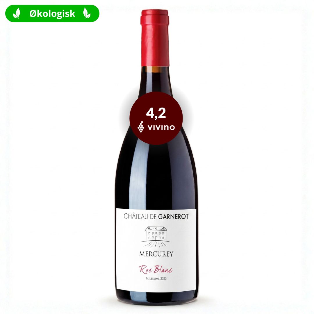 Chateau de Garnerot, Mercurey Roc Blanc, Økologisk Rødvin, Bourgogne, Frankrig