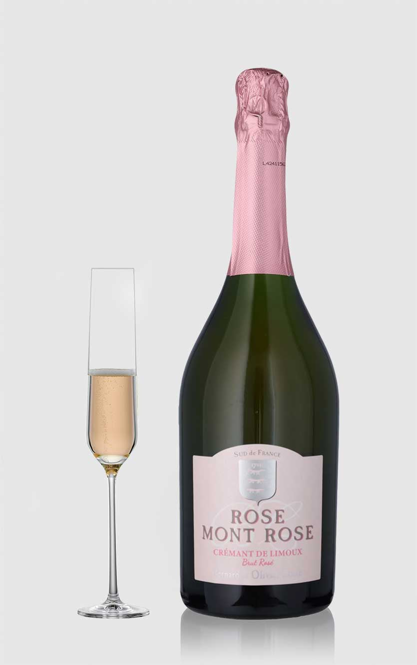 Cremant De Limoux Brut Rose Mont Rose Domaine de Montrose