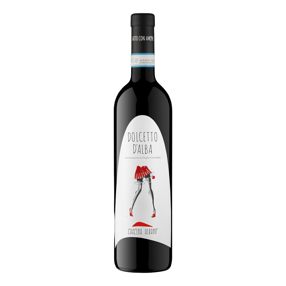 Dolcetto d'Alba Doc 2021 - Frisk Piemontesisk Rødvin på Tilbud
