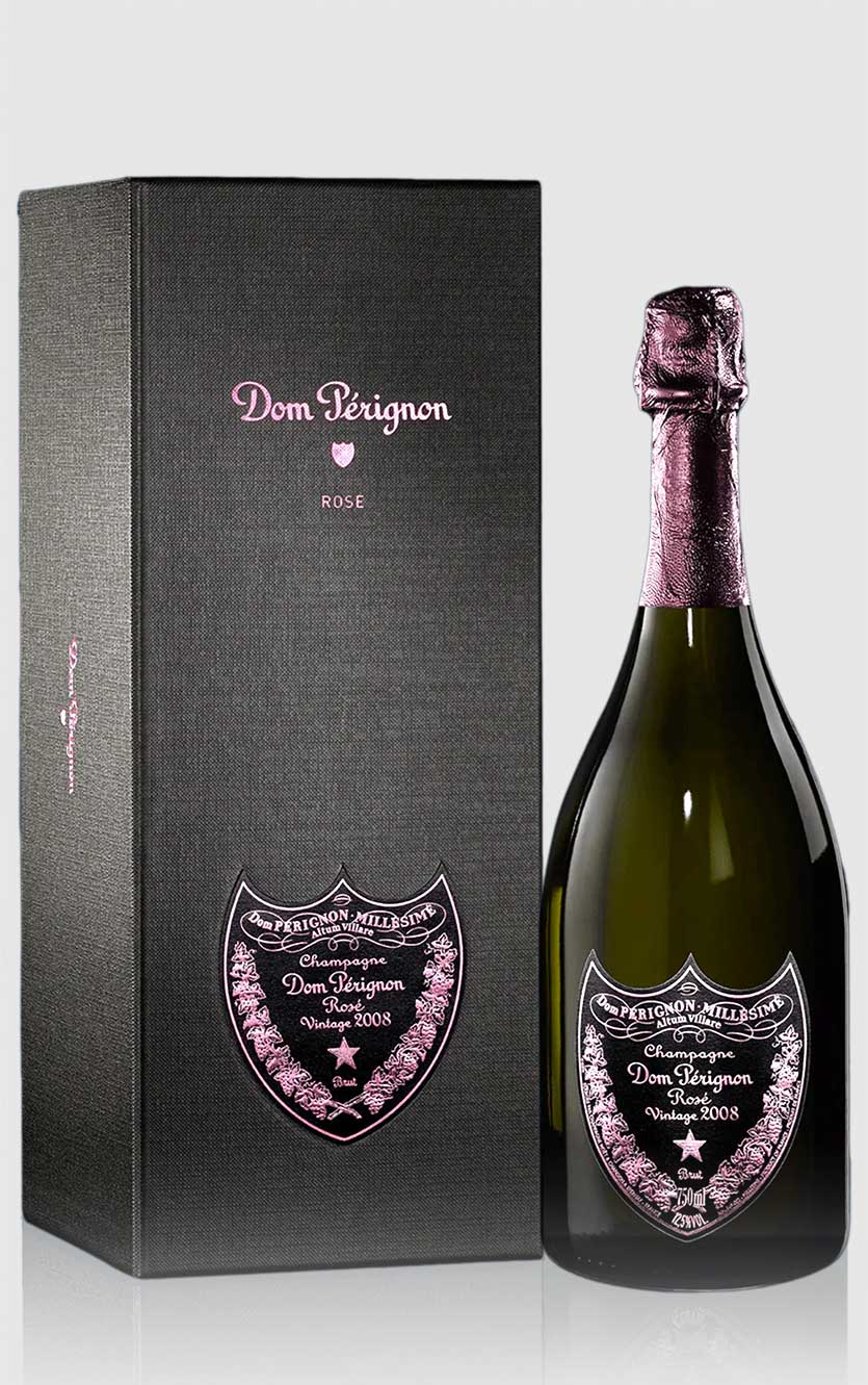 Dom Perignon Rosé 2008 i Gaveæske