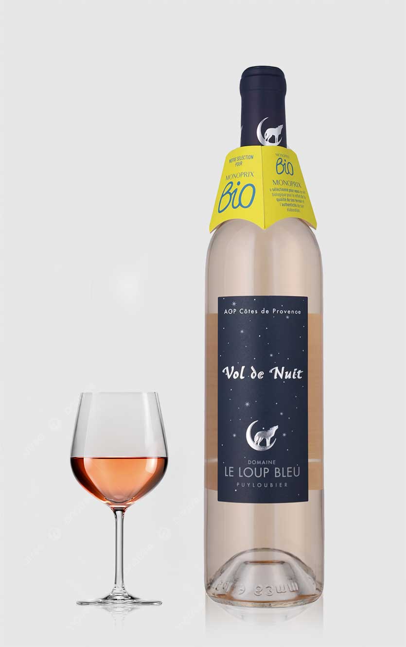 Domaine Le Loup Bleu Vol De Nuit Rose ØKO Côtes de Provence 2024