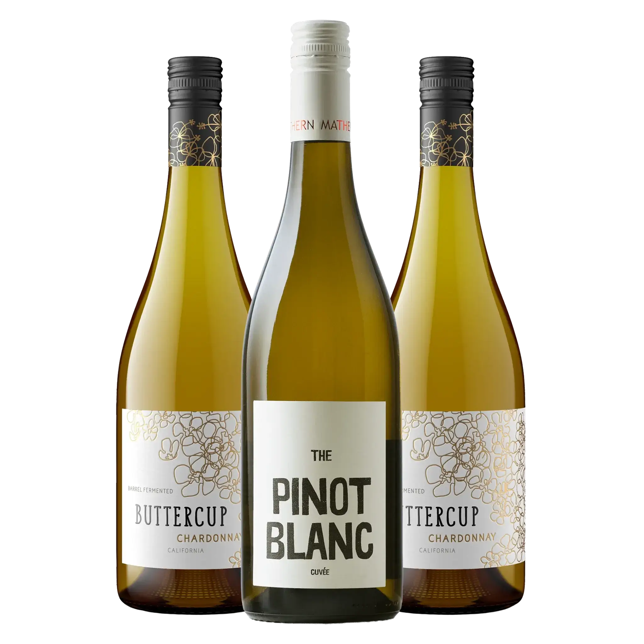 Feedbackpakken: 2 fl. Buttercup + 1 fl. The Pinot Blanc