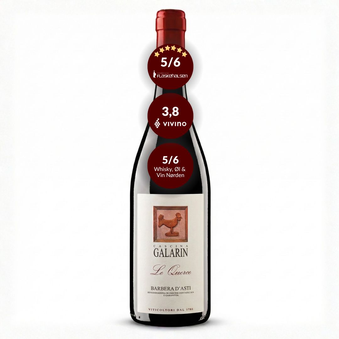 Galarin Barbera d'Asti Le Querce Økologisk rødvin 2024, Piemonte Italien