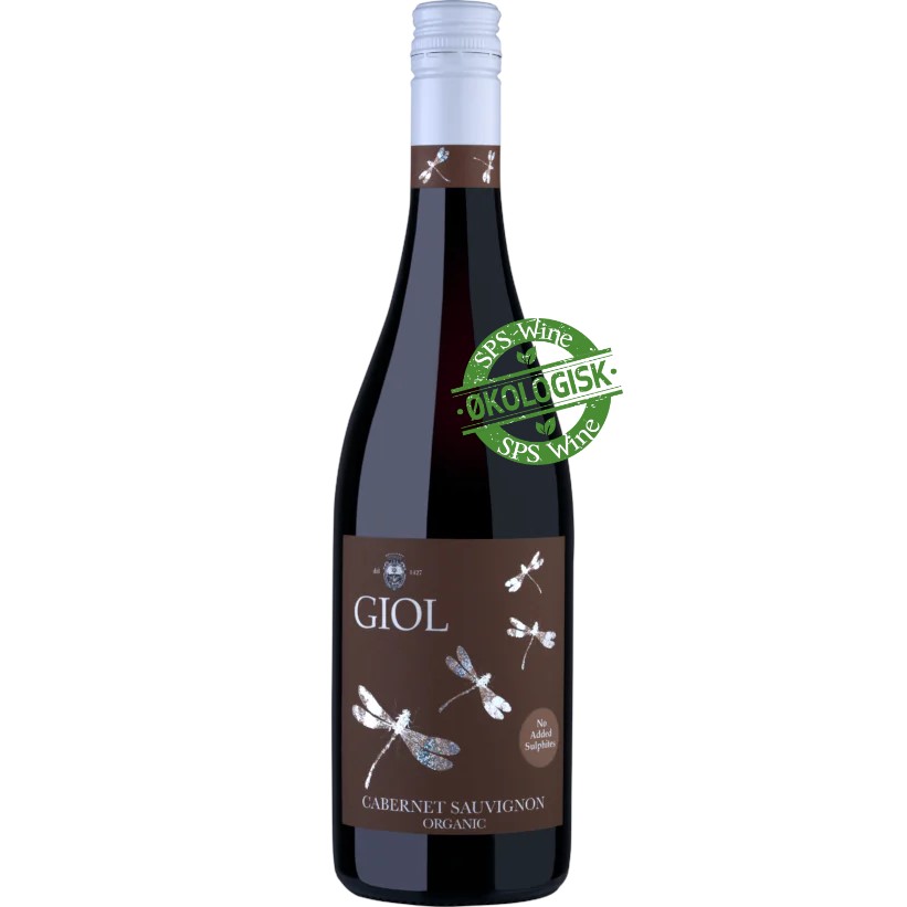 Giol Cabernet Sauvignon Økologisk Rødvin 2025- uden tilsatte Sulfitter, Veneto Italien