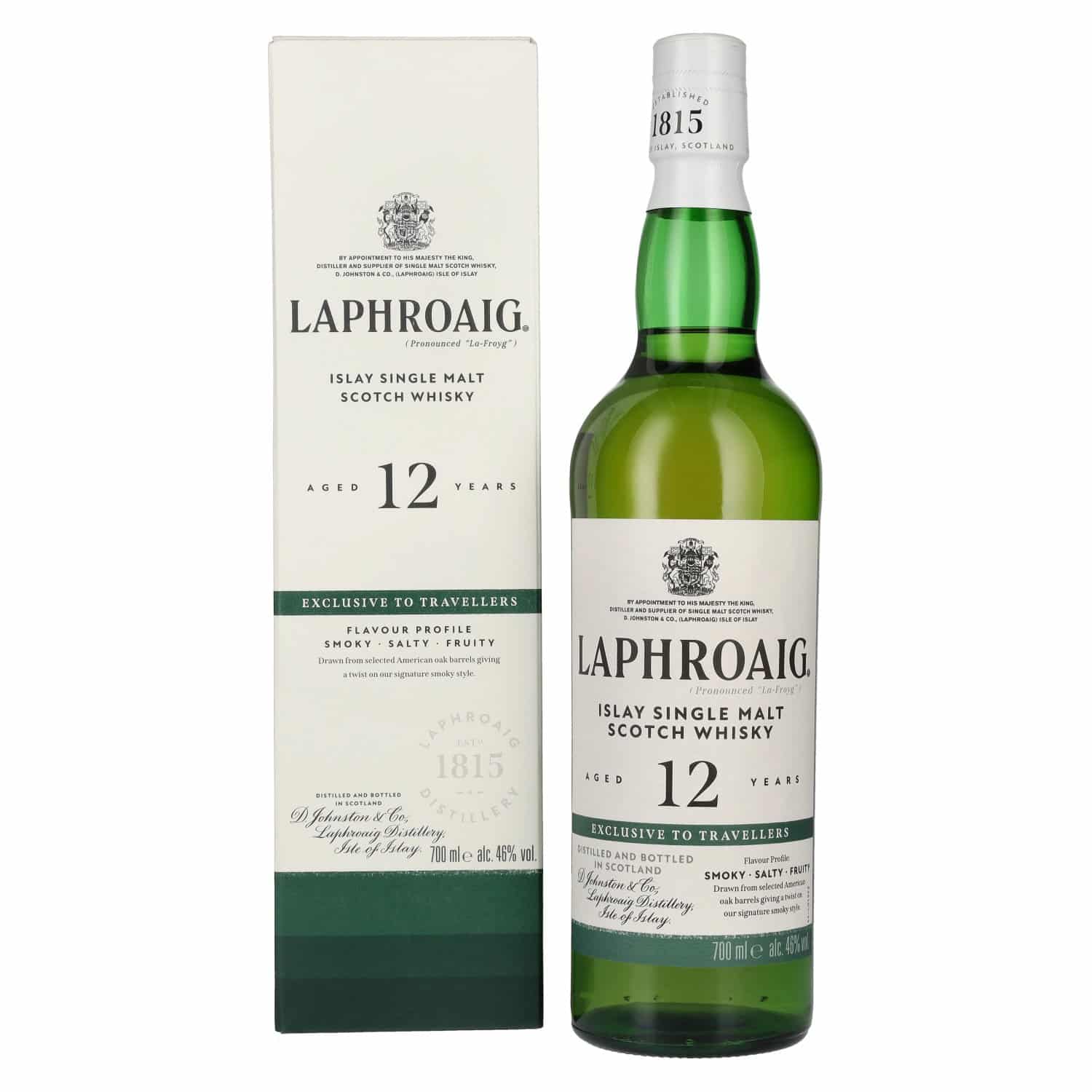 Laphroaig 12 Years Old Islay Single Malt Scotch Whisky