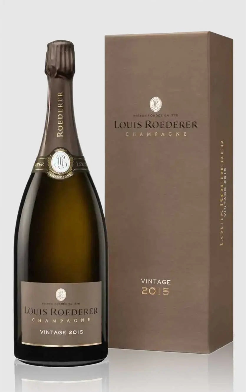 Louis Roederer Vintage 2015 Magnum  Brut Champagne i Gaveæske