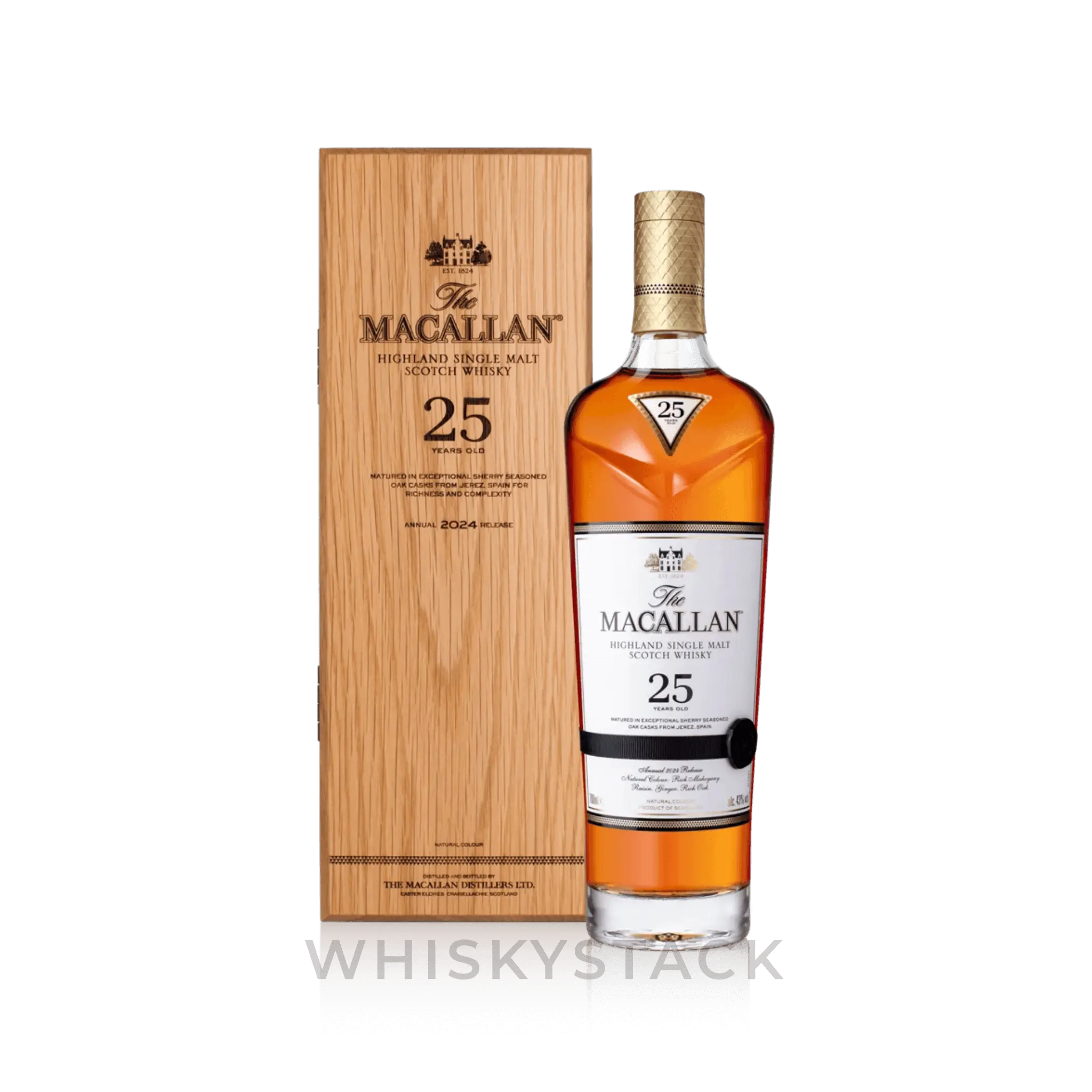 Macallan 25 Years Old Sherry Oak 2024