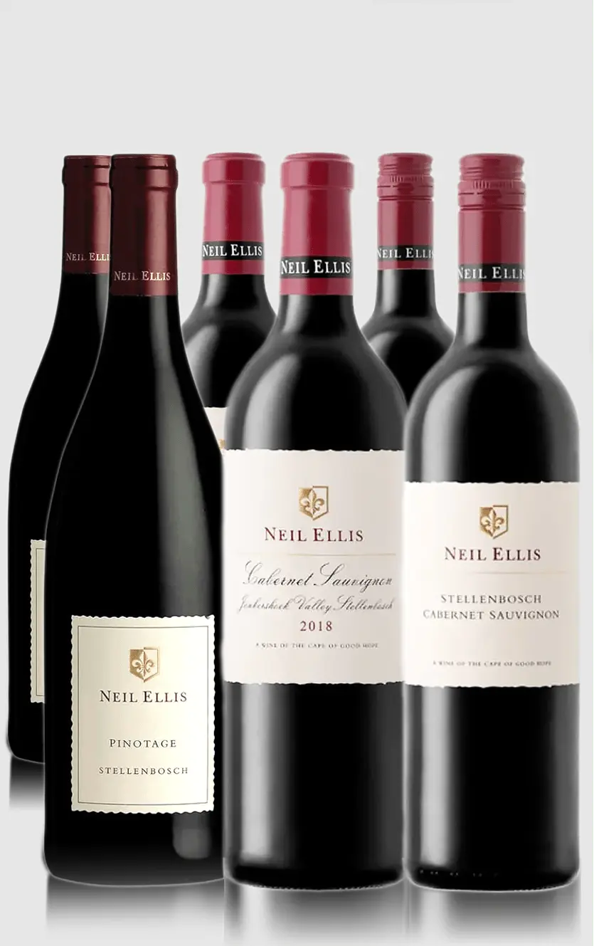Neil Ellis Jonkershoek Valley & Pinotage Smagekasse 6 Flasker