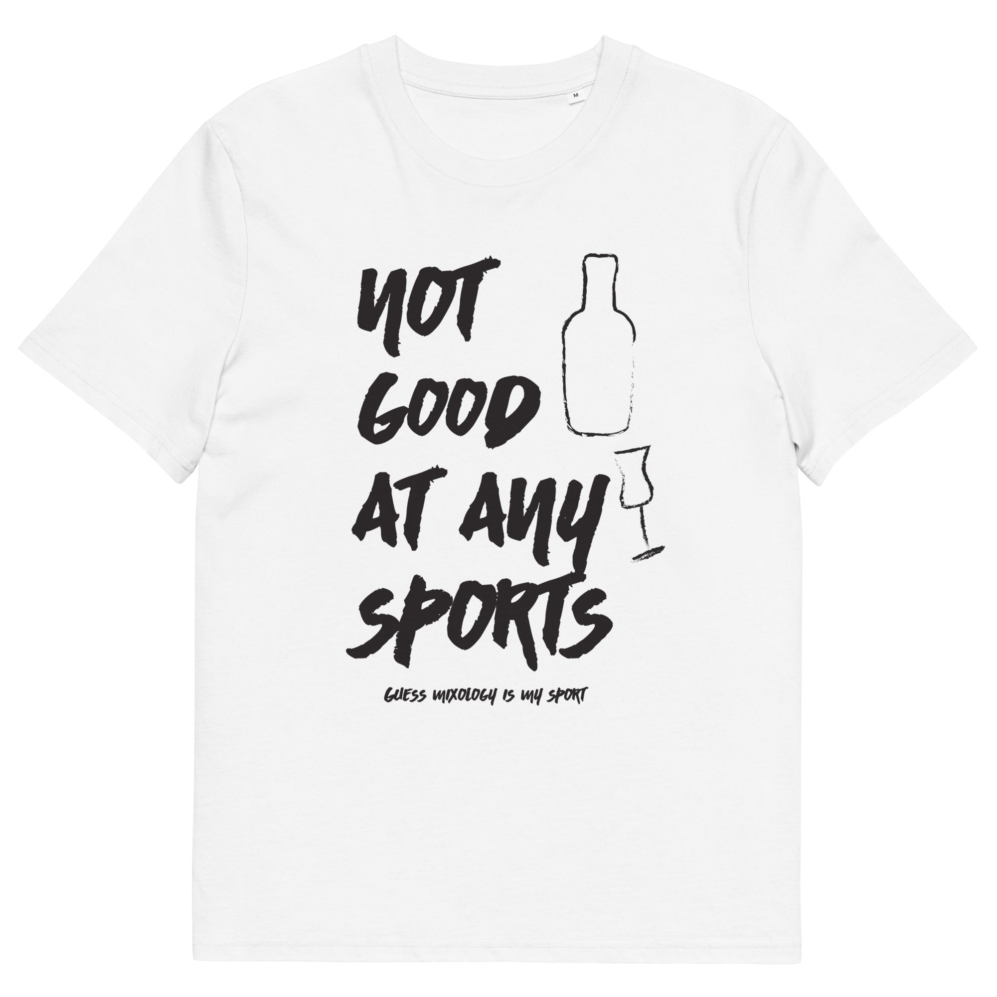 Ikke God til Nogen Sport - Grå T-shirt med Grafik