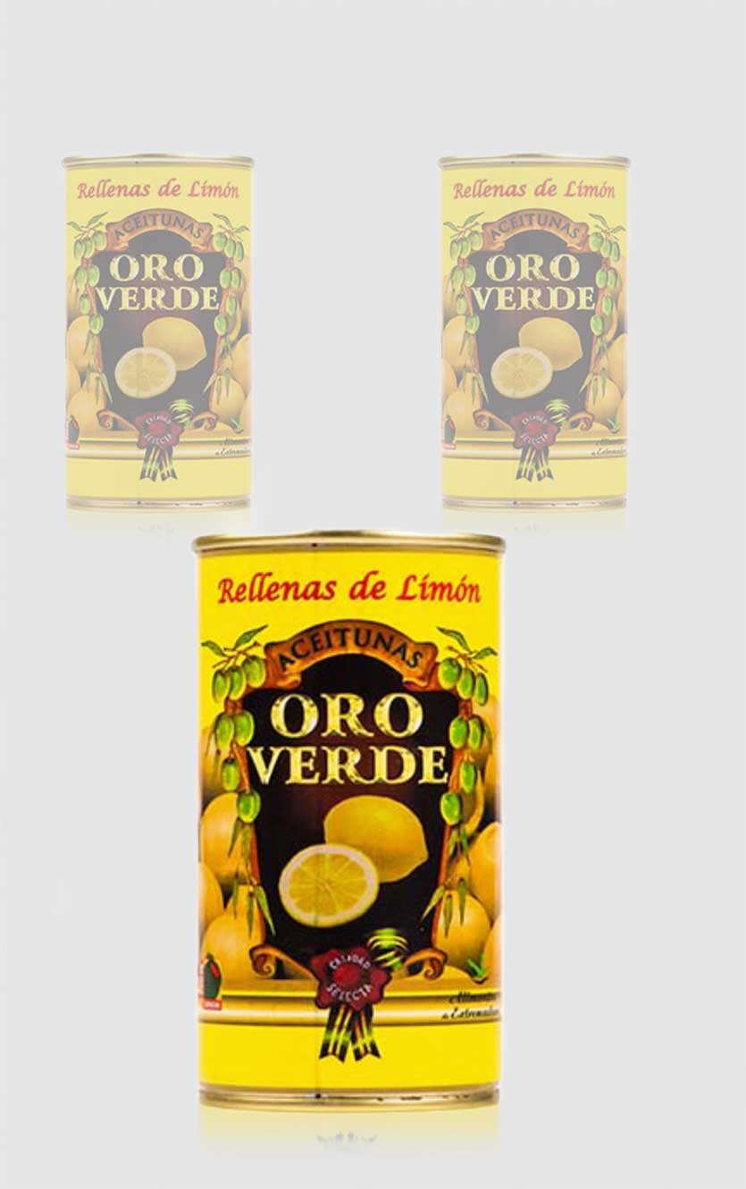 Oro Verde Grønne oliven med citronpuré