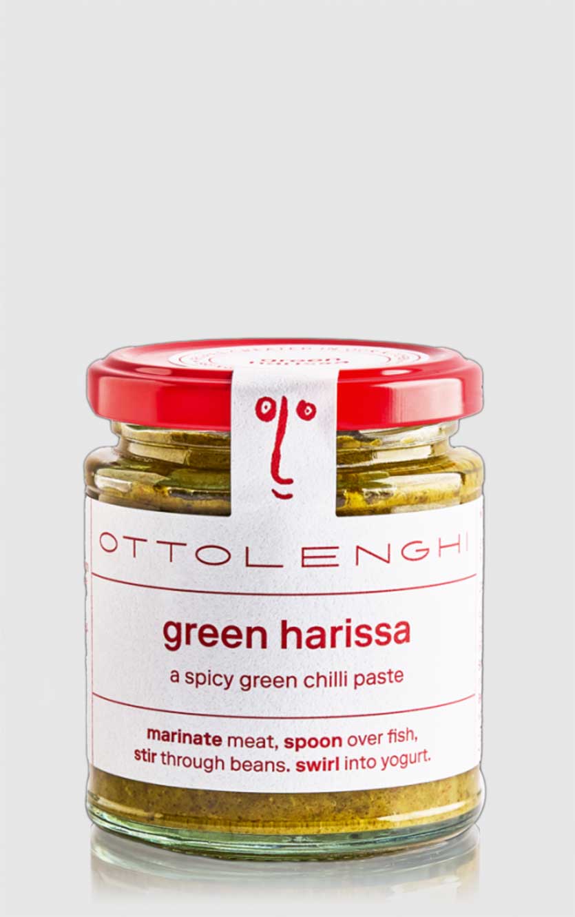 Ottolenghi Green Harissa grøn chillipasta