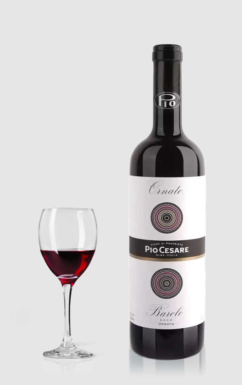 Pio Cesare Barolo Ornato 2020 - Eksklusiv rødvin på tilbud