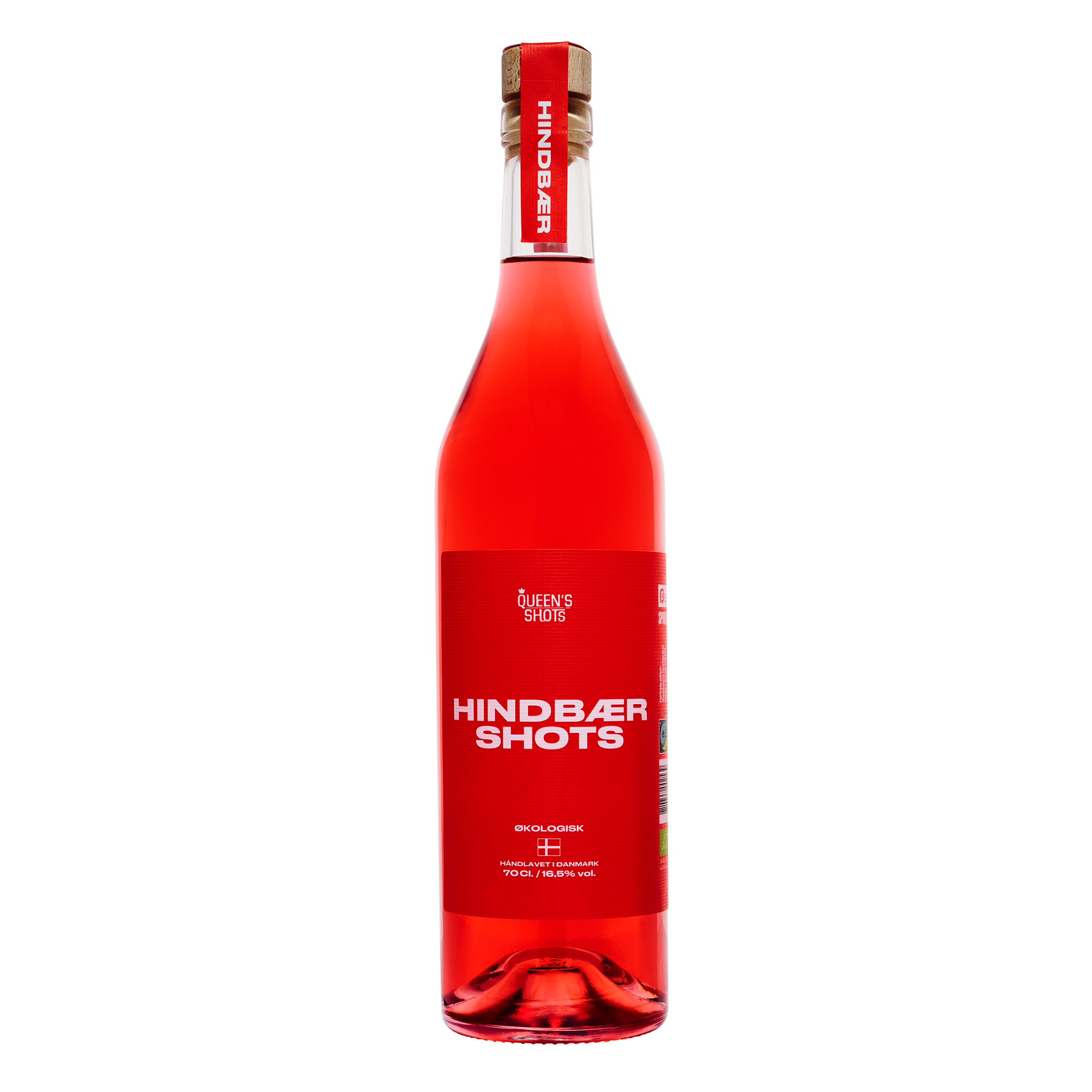 Queens Hindbærshots ØKO (70cl)