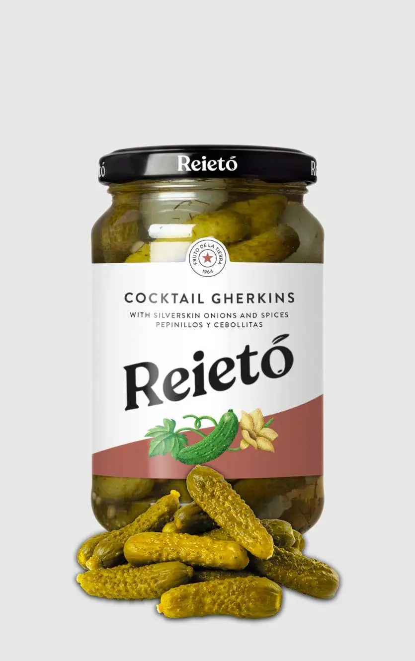 Reietó syltede cornichoner 345g (190g Drænet Vægt)