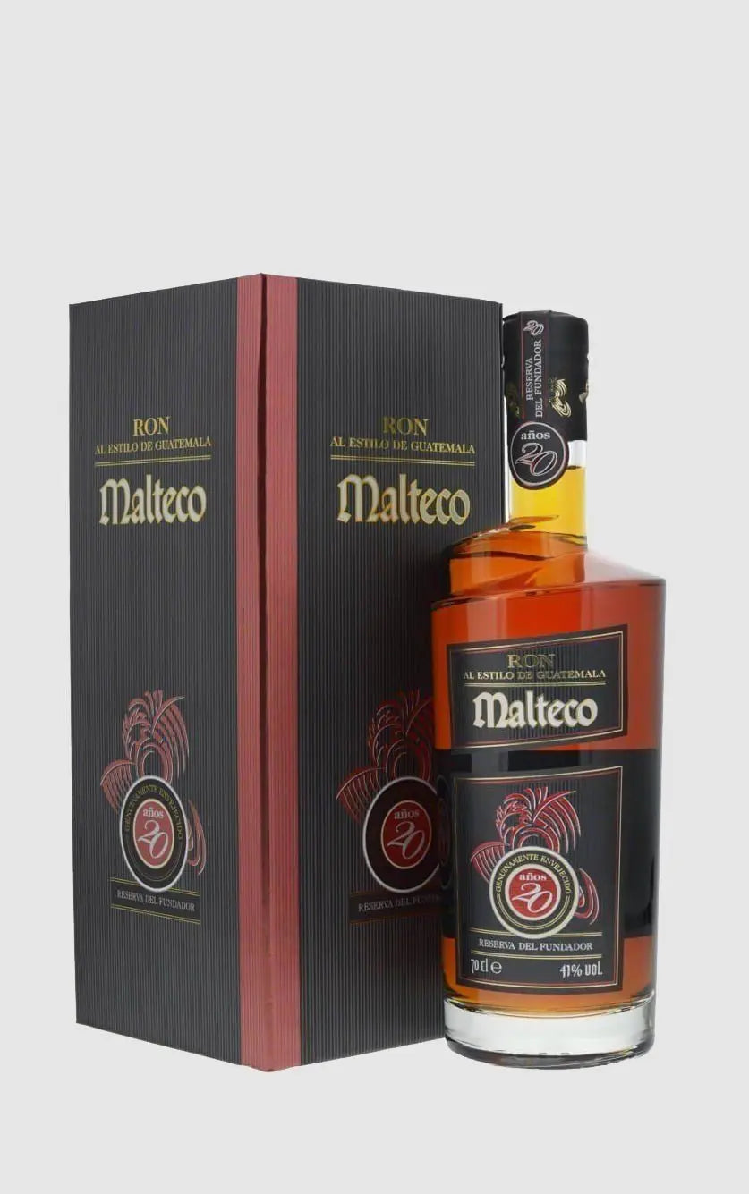 Ron Malteco 20 år gammel Reserva Del Fundador rom