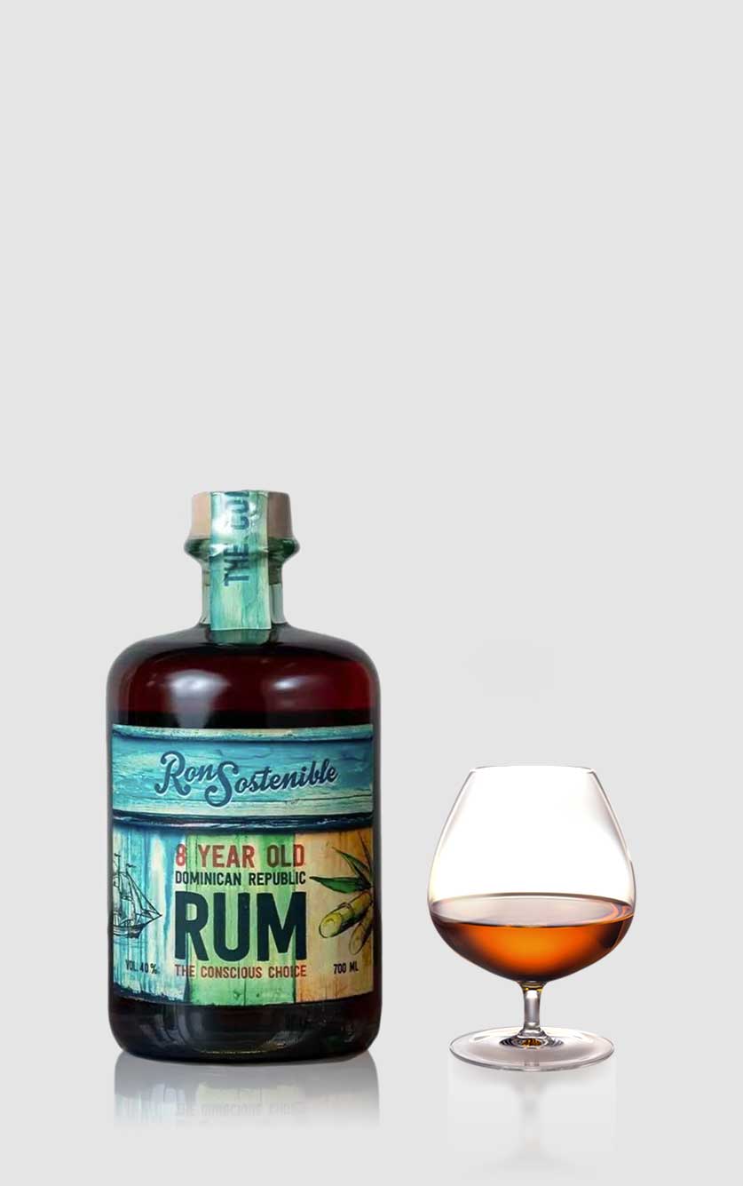 Ron Sostenible Rom 8 Ã…r Dominican Republic Rum 20 cl