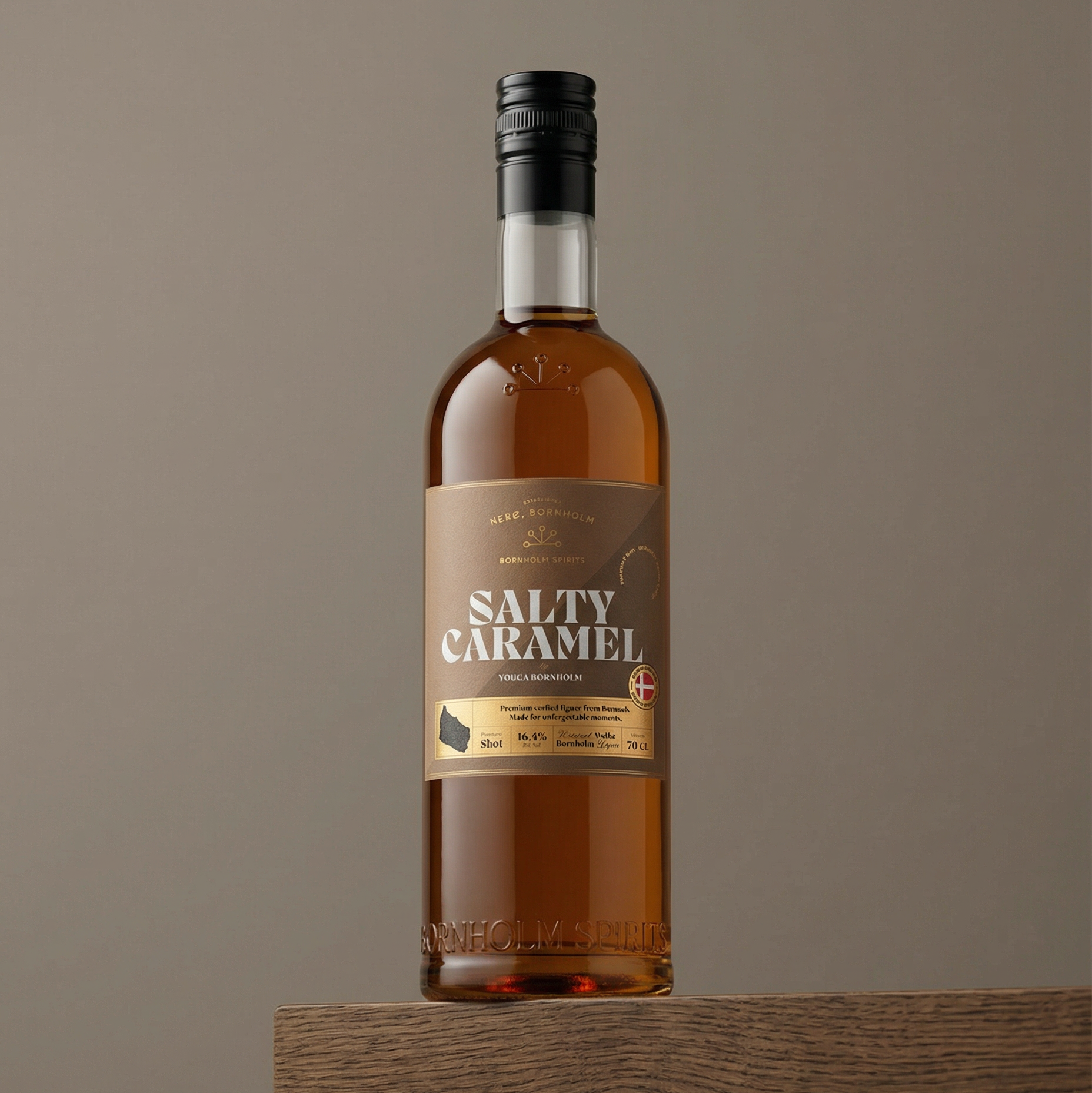 Salty Caramel 16,4% - Shots by Vodka Bornholm - 70 cl