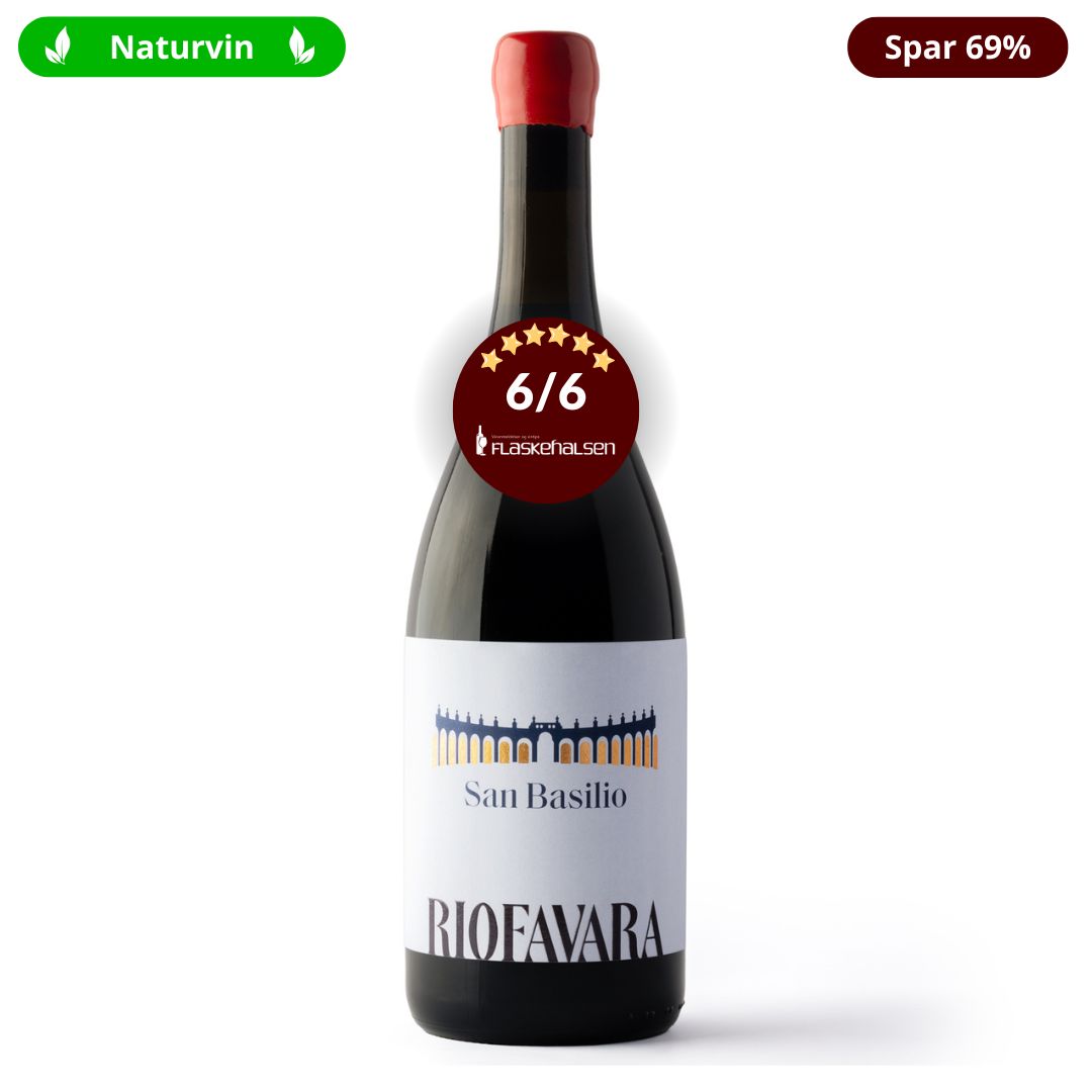 San Basilio 2021, Riofavara - Økologisk Nero d'Avola naturvin, Sicilien