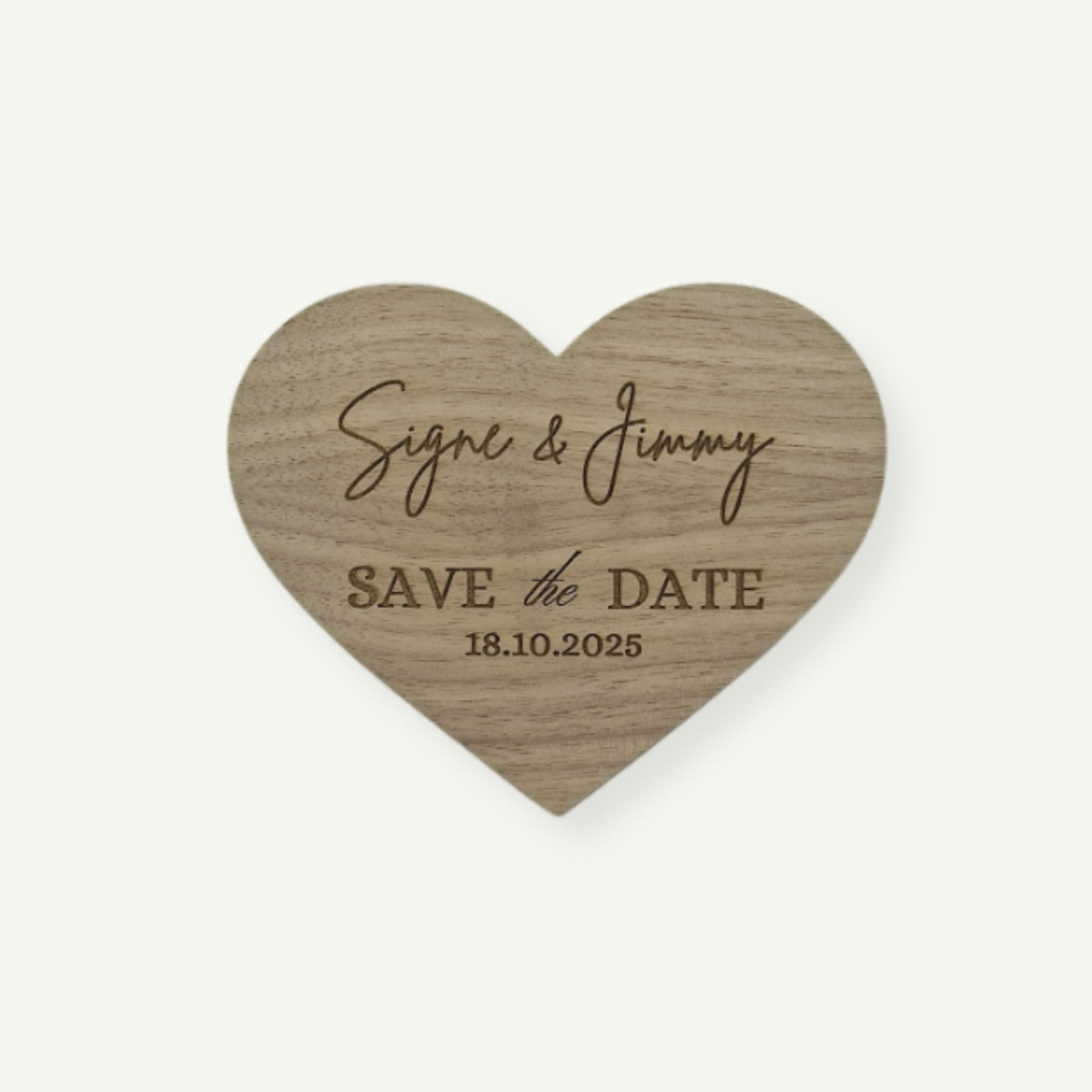 Save the Date - Hjerte