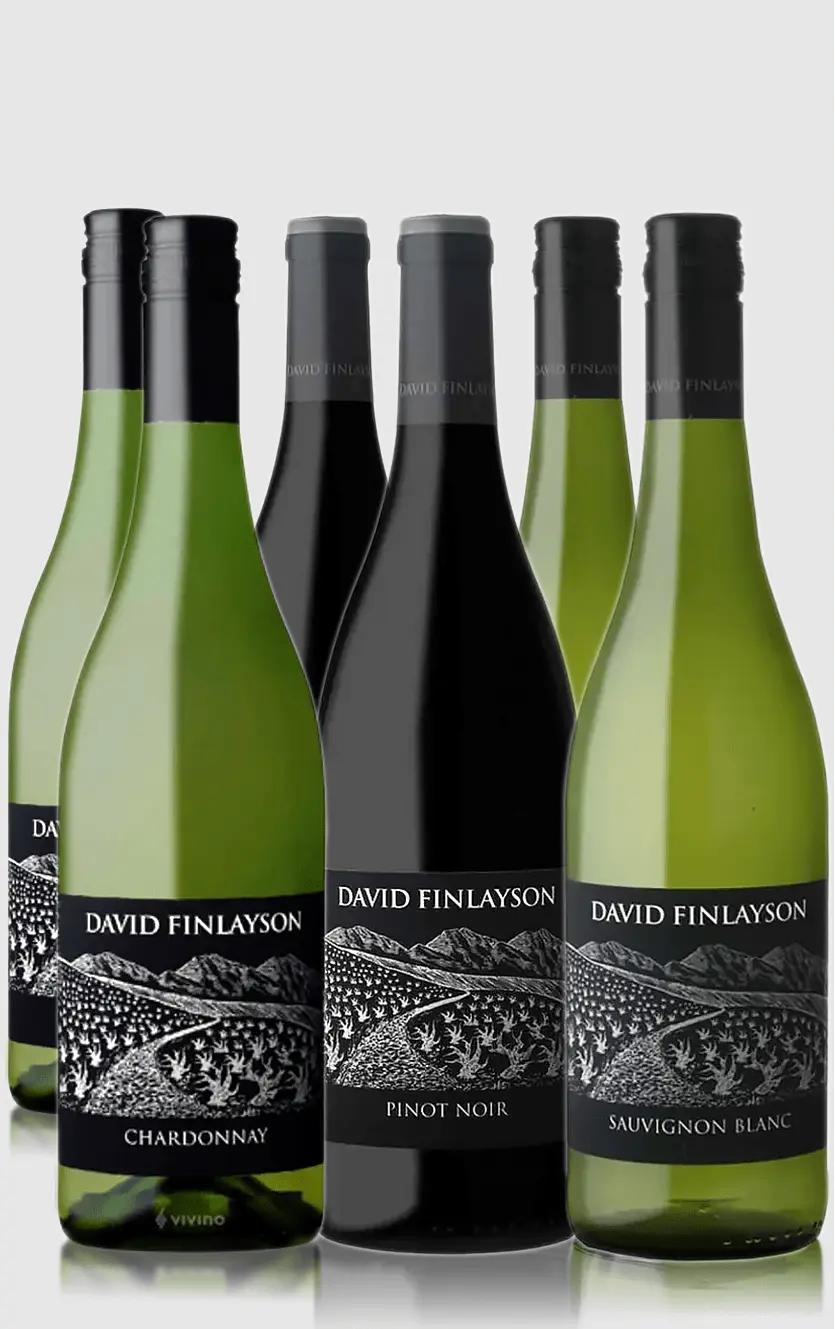 Smagekasse med David Finlayson Vine 6 Flasker