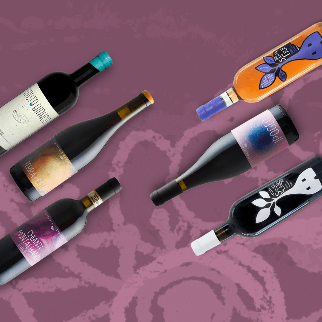 Toskansk Smagekasse med Naturvin fra Chianti og Siena
