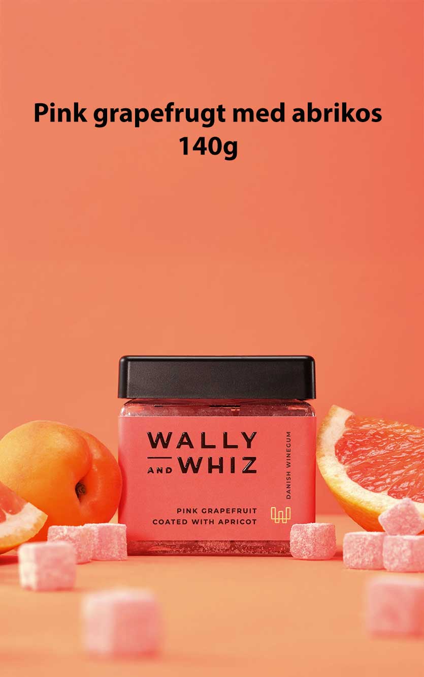 Wally and Whiz Pink grapefrugt med abrikos 240g