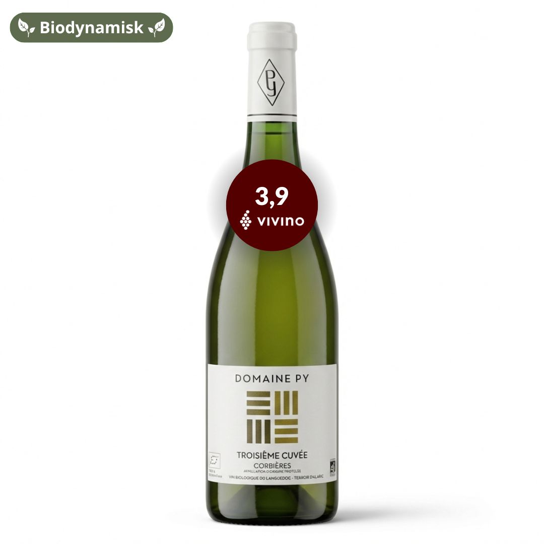 Domaine Py 3ème Cuvée Blanc 2025 - Biodynamisk hvidvin, Roussillon, Frankrig