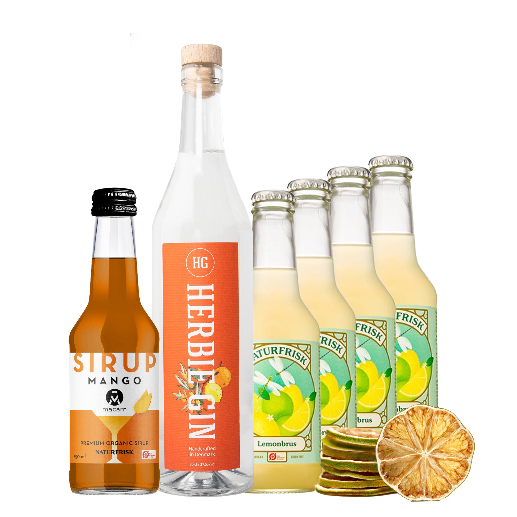 Gin Hass Drinkspakke ØKO (70cl)