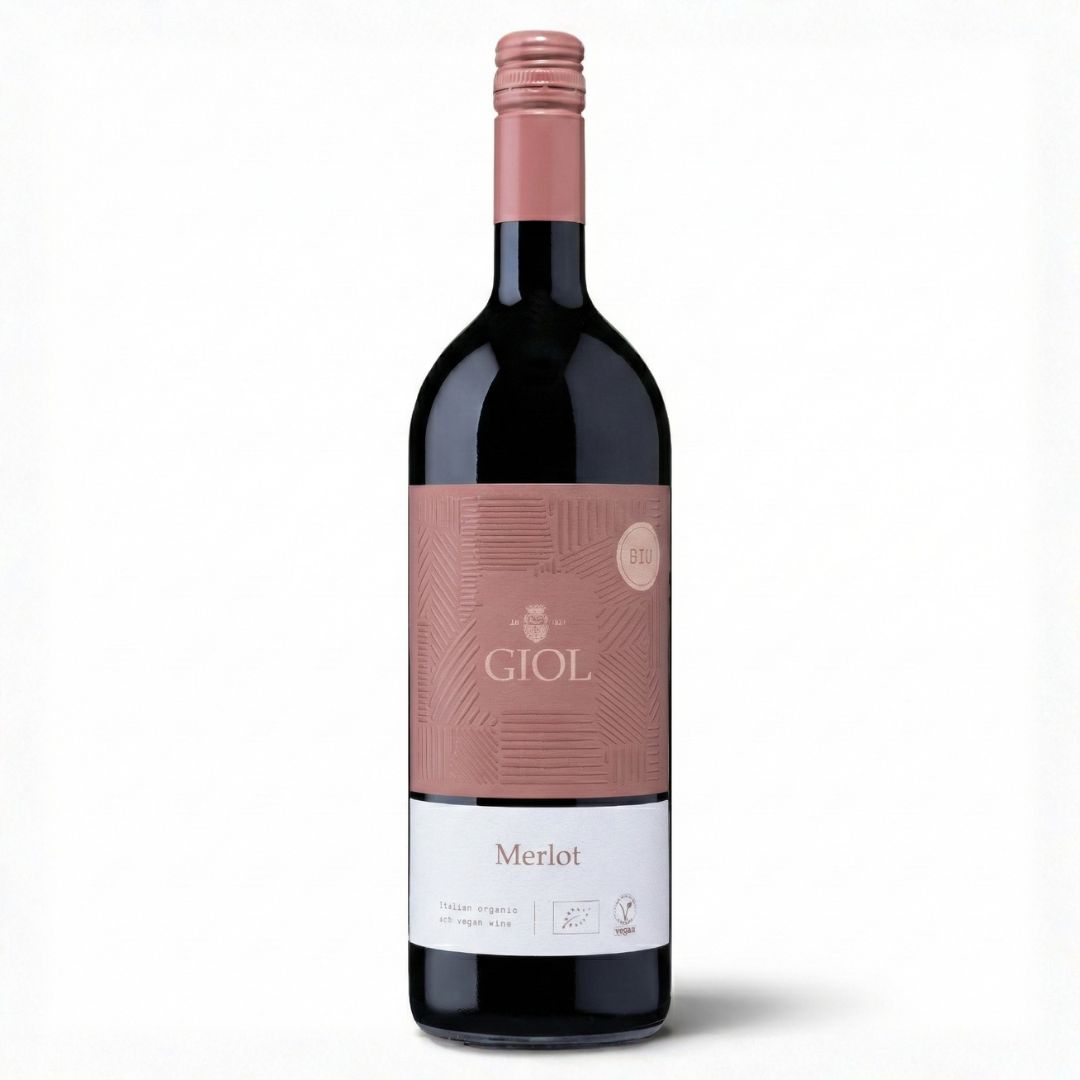 Giol Merlot Økologisk Rødvin, 1 Liter, Veneto Italien,