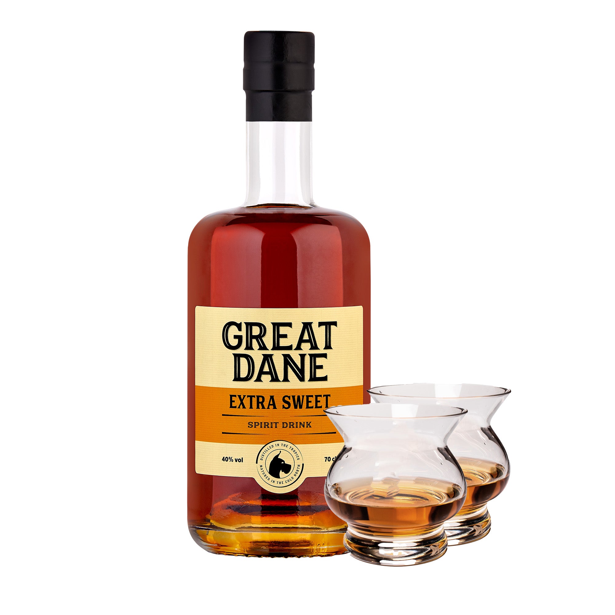 Great Dane Extra Sweet med Neat Elite romglas - Tilbud!