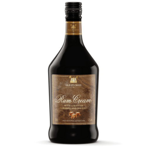 Old St. Croix Caramel Cream Liqueur m/rom og havsalt