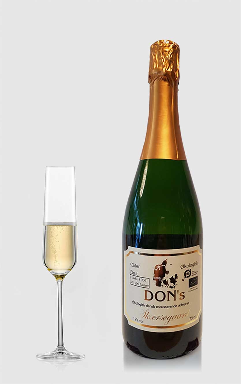 Skærsøgaard ØKO Brut Æblecider - Dansk Kvalitet til Salg!